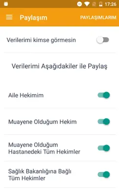 e-Nabız android App screenshot 2